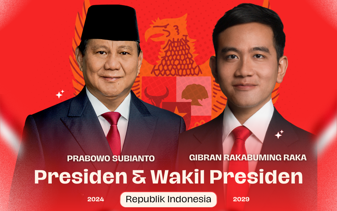 Selamat Bertugas kepada Presiden Dan Wakil Presiden Republik Indonesia (Prabowo Subianto dan Gibran Rakabuming Raka)!