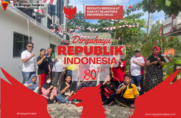 HUT RI ke-80, PT Nagoya Tangkas Mengadakan Perlombaan